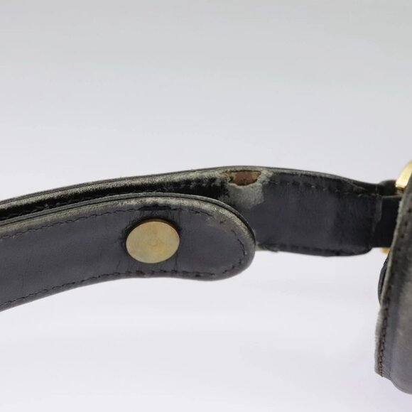 CELINE C Sulky Shoulder Bag Canvas Navy Beige - Picture 9 of 16